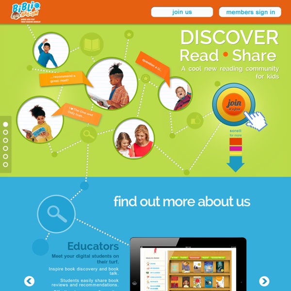 BiblioNasium - Kids Share Book Recommendations. Use Online Reading Logs, Find Books At Their Reading Level