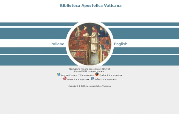 BAV - Biblioteca Apostolica Vaticana