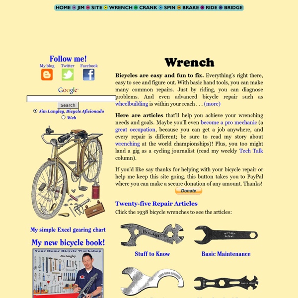 Bicycle Repair and Maintenance