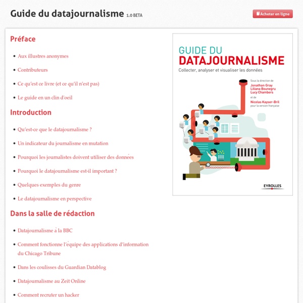 Guide du datajournalisme