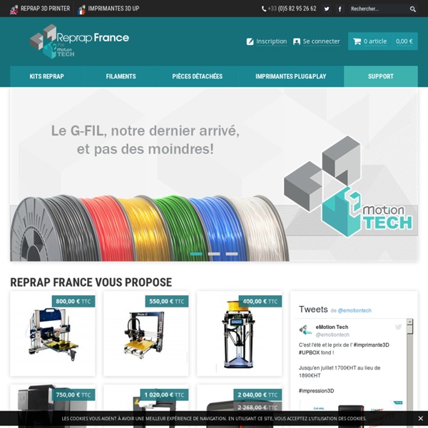 eMotion Tech - Reprap-France - Reprap-France - eMotion Tech