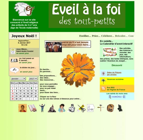 Bienvenue sur www.eveil-foi.net