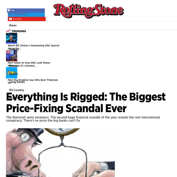The Biggest Price-Fixing Scandal Ever