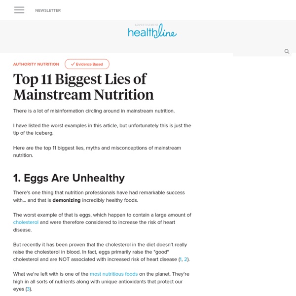 The 11 Most Destructive Nutrition Lies Ever Told