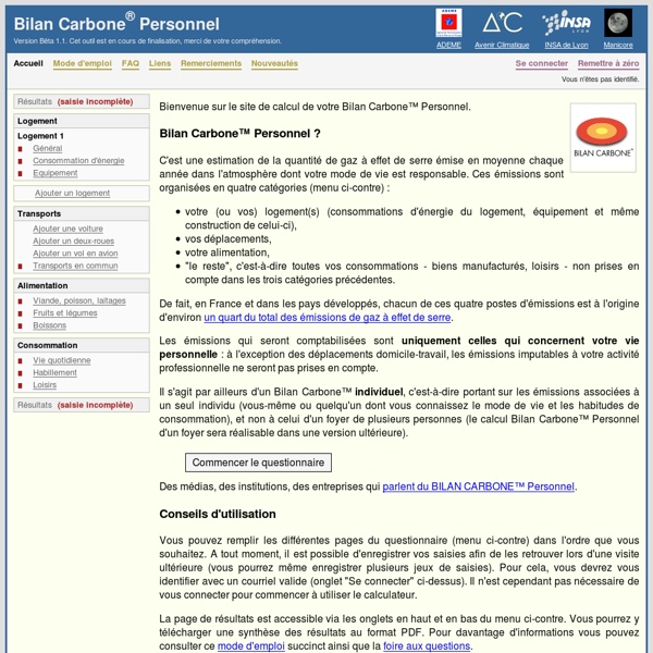 Bilan Carbone® Personnel