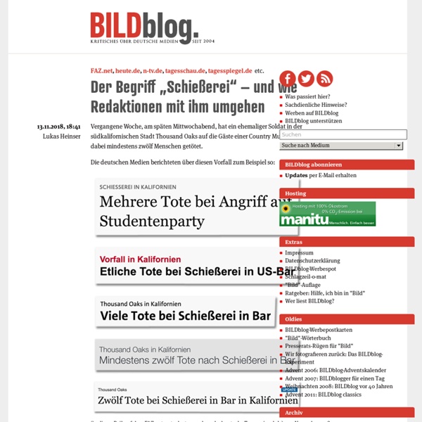 Ein Watchblog für deutsche Medien