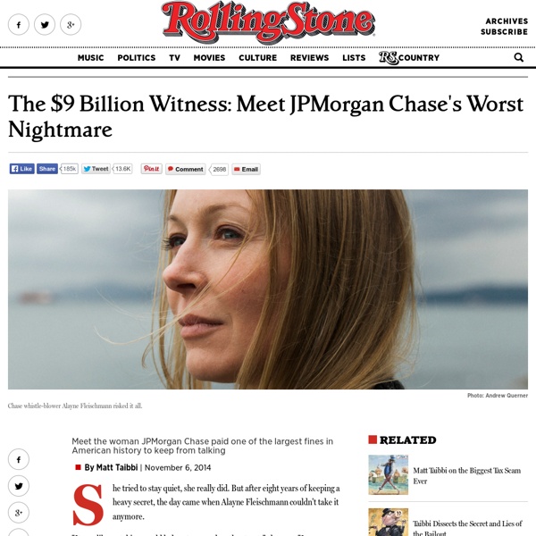 The $9 Billion Witness: Meet JPMorgan Chase's Worst Nightmare