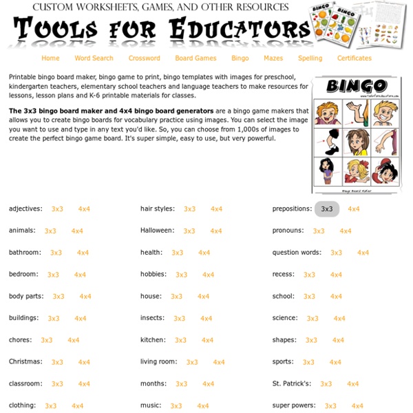 Free Bingo Board Maker, bingo board templates with images or text, customizable bingo boards to print