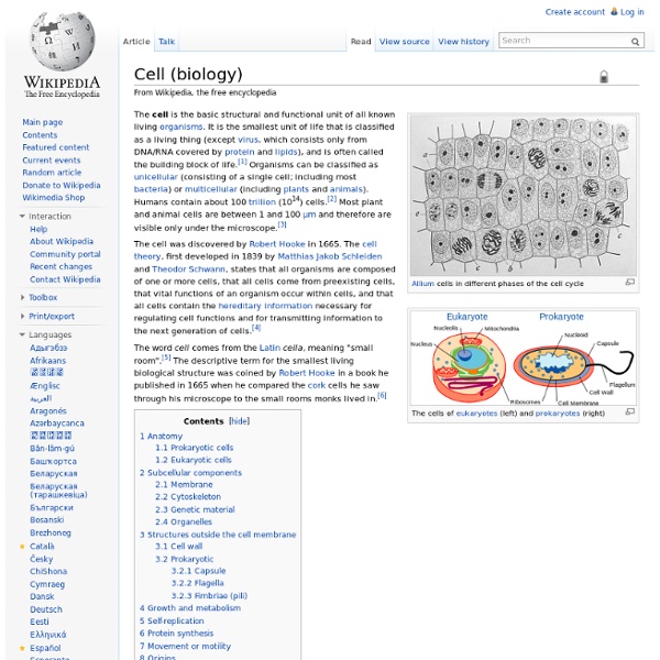 Cell (biology)