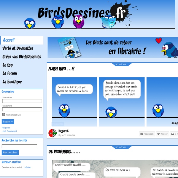  Partagez vos Birds Dessinés