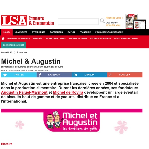 Michel & Augustin - Biscuiterie, Confiserie, Petit Déjeuner