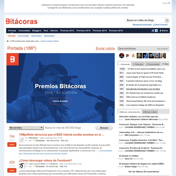Bitacoras.com - Lo mejor de los blogs