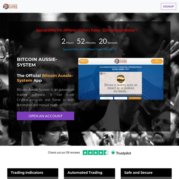 Bitcoin Aussie-System ™ 【Official Website】Latest Update 2021 - Free Sign Up