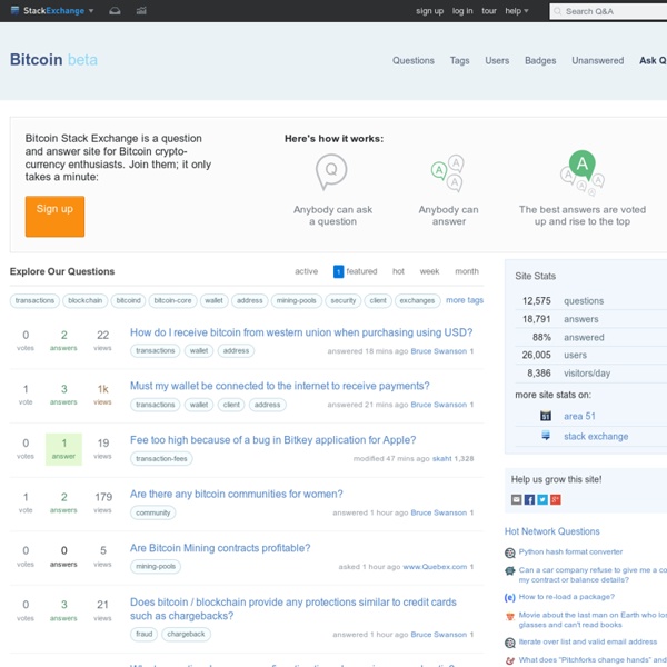 Bitcoin Stack Exchange