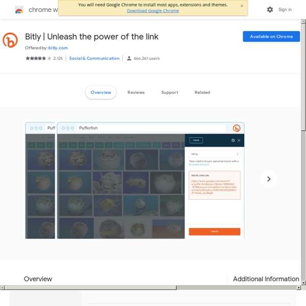 Unleash the power of the link - Chrome Web Store