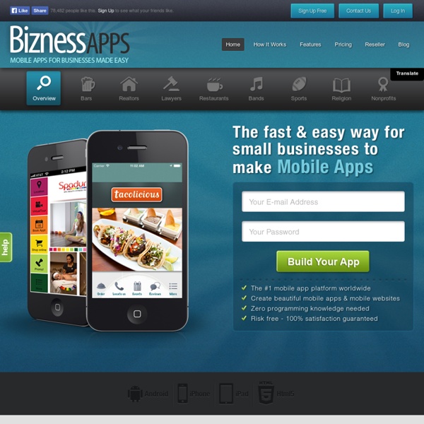 Bizness Apps - App Maker For Small Businesses