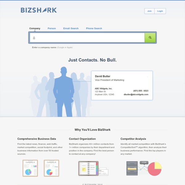 Internet Business Search by BizShark
