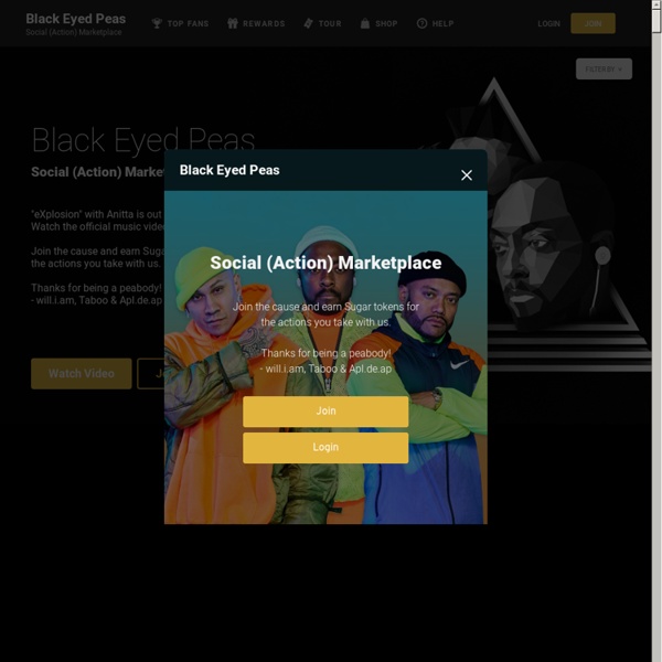 BlackEyedPeas.com - The Official Black Eyed Peas Website