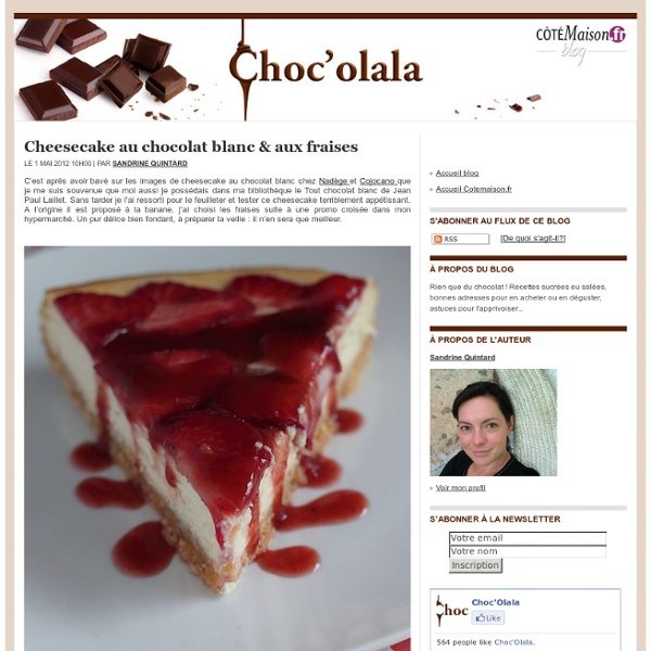 Blog Chocolat - Choc'Olala