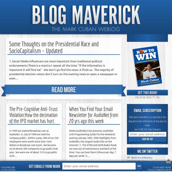 Blog maverick