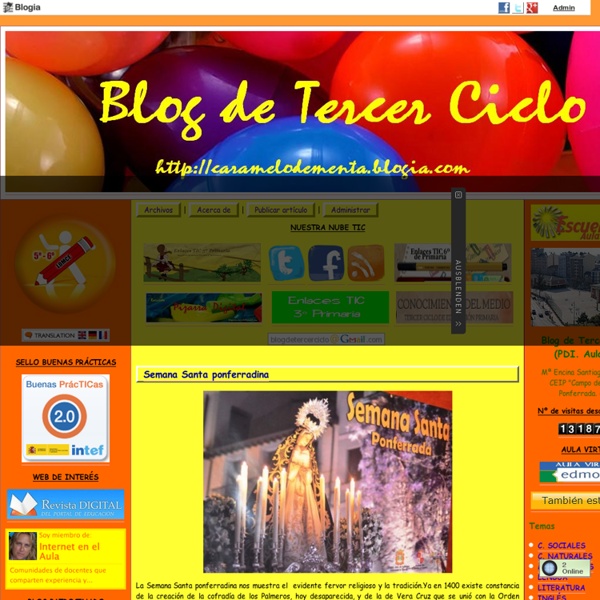 Blog de Tercer Ciclo. (PDI. AulaTIC)