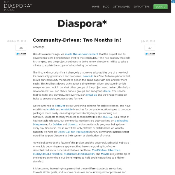 Blog Diaspora Foundation