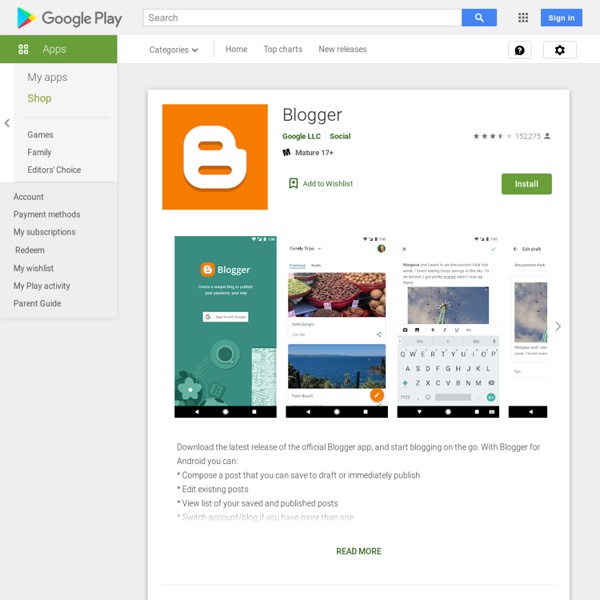 Blogger - Apps on Google Play