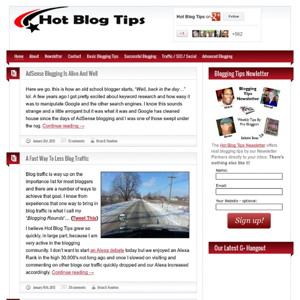 Blogging Tips For Bloggers - Learn how to blog on every level - Blogging Tips For Bloggers – Learn how to blog on every level