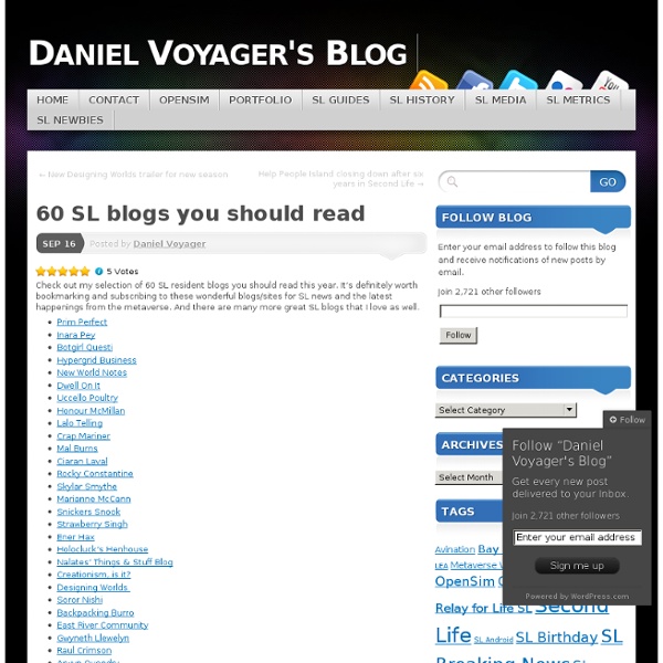 60 SL blogs you should read