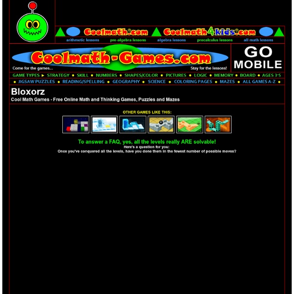 Cool Math Games Run 2 Bloxorz Jobs Online
