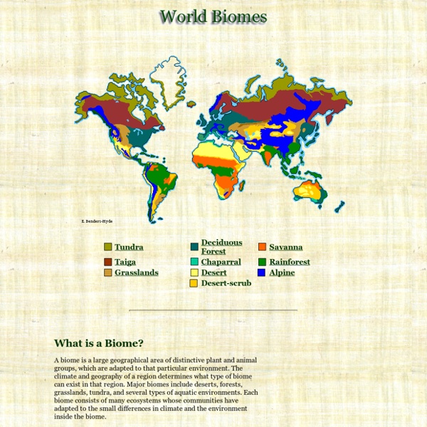 blue planet biomes