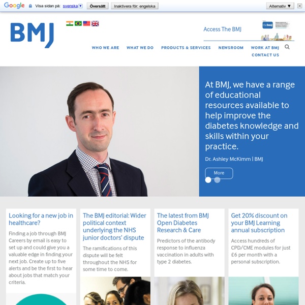 Junior Doctor - the BMJ Group's best content for Junior Doctors