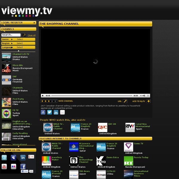 Viewmy.tv - free tv - online tv - streaming tv - internet tv