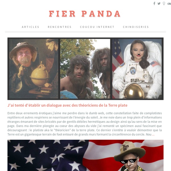 Fier Panda - Bon goût. Mauvaise foi. Petits chats
