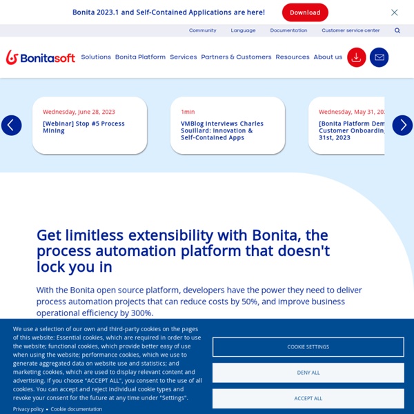 Open Source Business Process Management (BPM) and Workflow Software : BonitaSoft