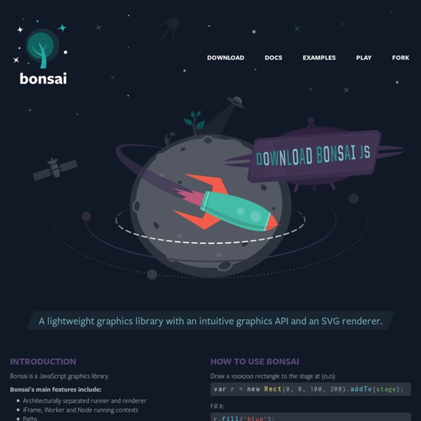 BonsaiJS - A Graphics Library