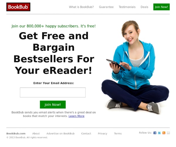 Free Ebooks - Great deals on bestsellers you'll love