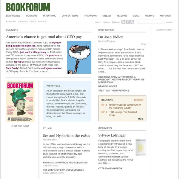 Bookforum.com / home - Pale Moon
