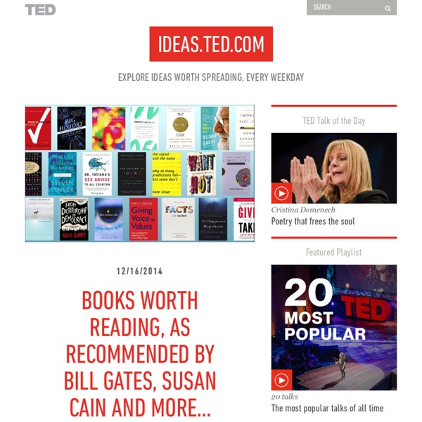 Books worth reading, recommended by Bill Gates, Susan Cain and more