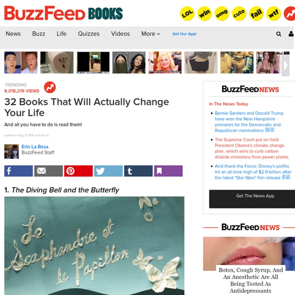 32 Books That Will Actually Change Your Life