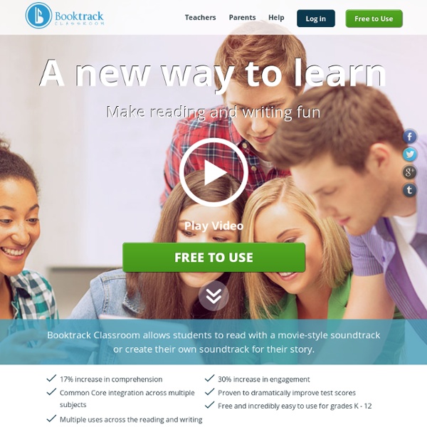 Booktrack Classroom - Amplify your story