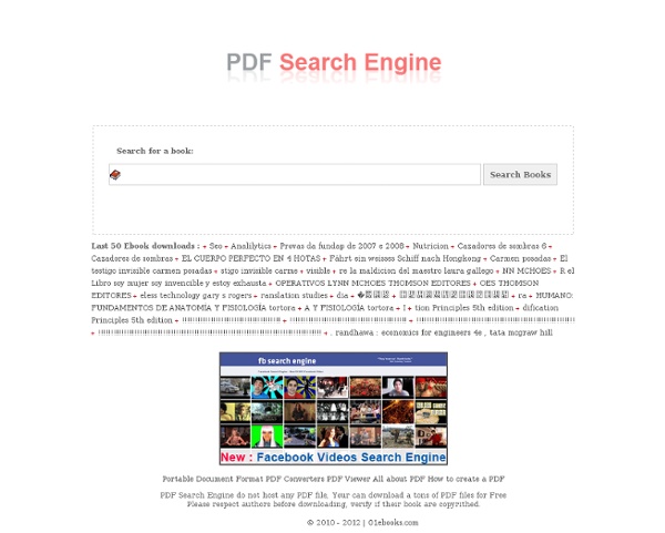 Free PDF Search Engine