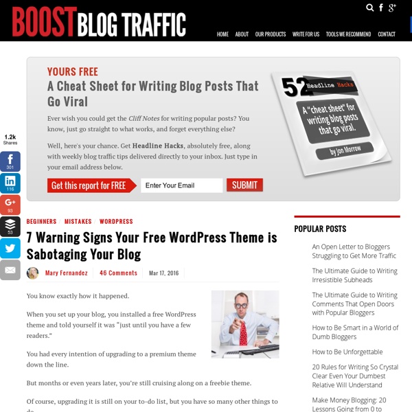 Boost Blog Traffic