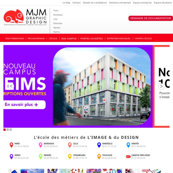 École d'art MJM - Paris - Bordeaux - Lille - Nantes - Rennes - Strasbourg - Toulouse