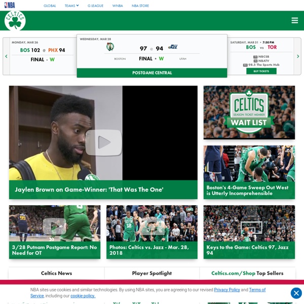 Celtics.com - The Official Website of the Boston Celtics
