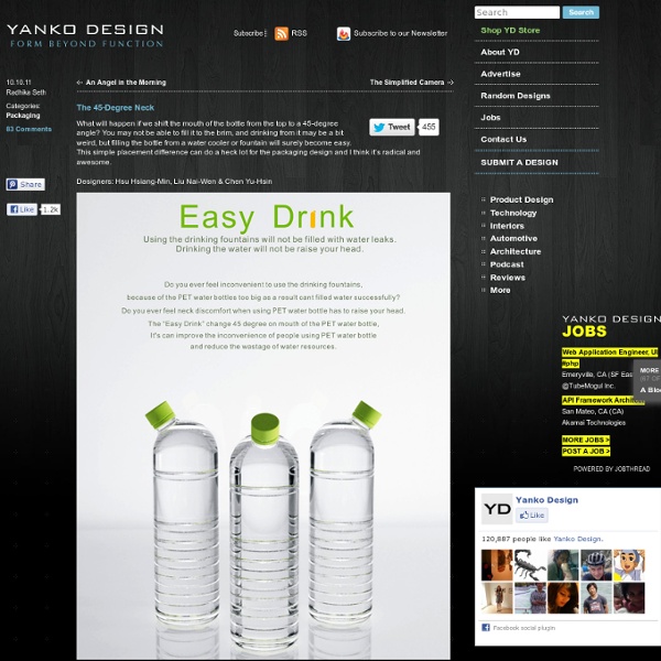 Easy Drink – Bottle Redesign by Hsu Hsiang-Min, Liu Nai-Wen & Chen Yu-Hsin