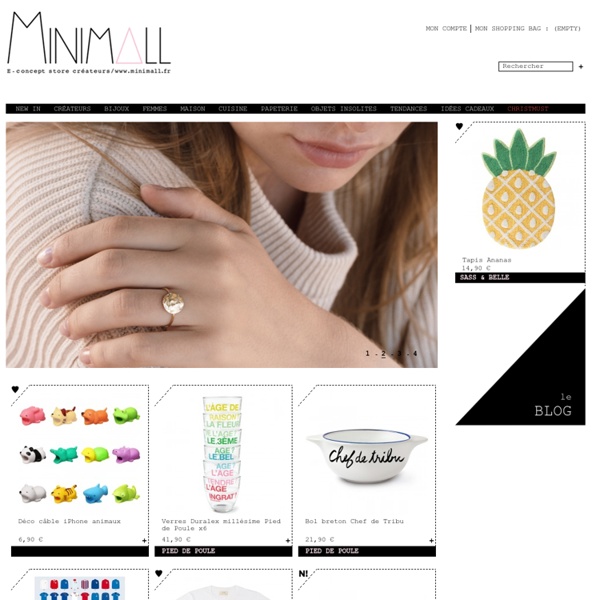 Boutique en ligne créateurs - Minimall