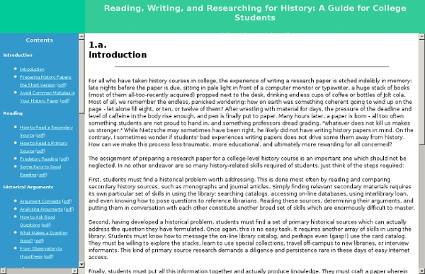 College Writing Guide - Patrick Rael