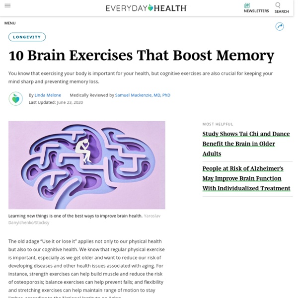 10 Brain Exercises That Boost Memory