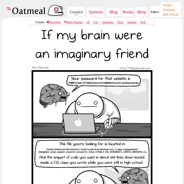 If my brain were an imaginary friend